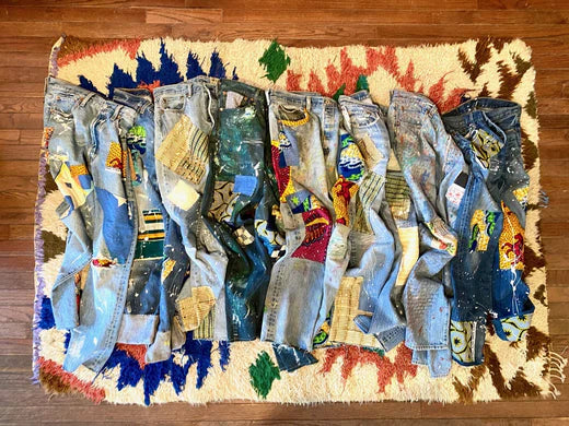 Patchwork & Paint: The Story Behind Res Ipsa's Vintage 501 Denim Collection | RES IPSA - RES IPSA