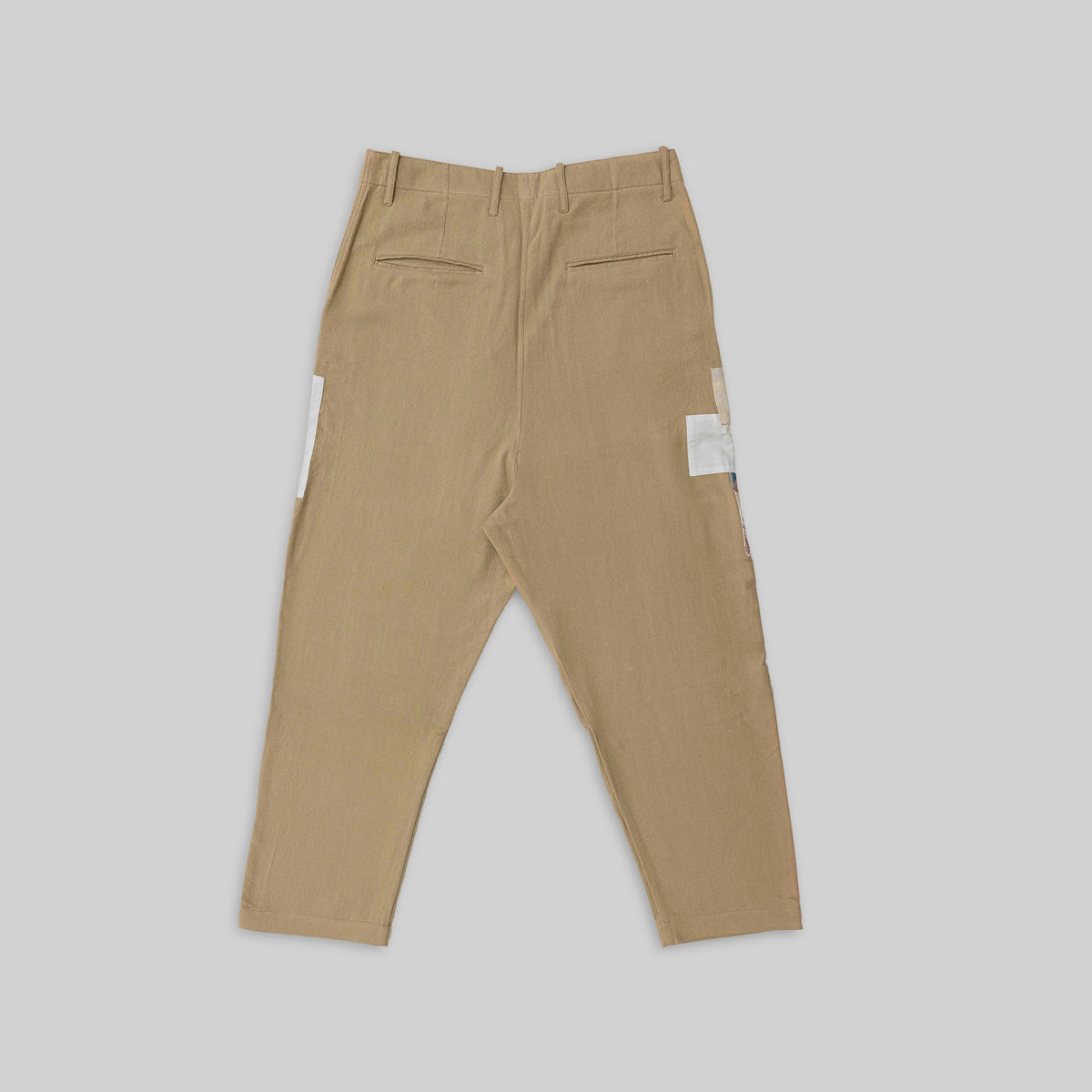 Handwoven Patched Pants