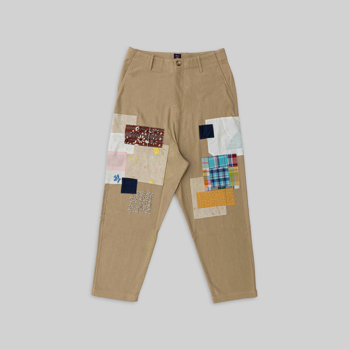 Handwoven Patched Pants