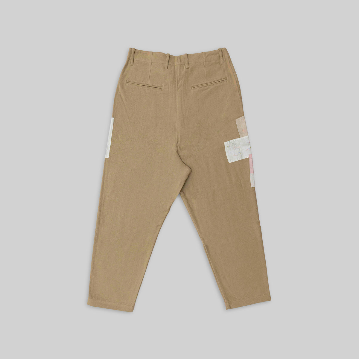Handwoven Patched Pants