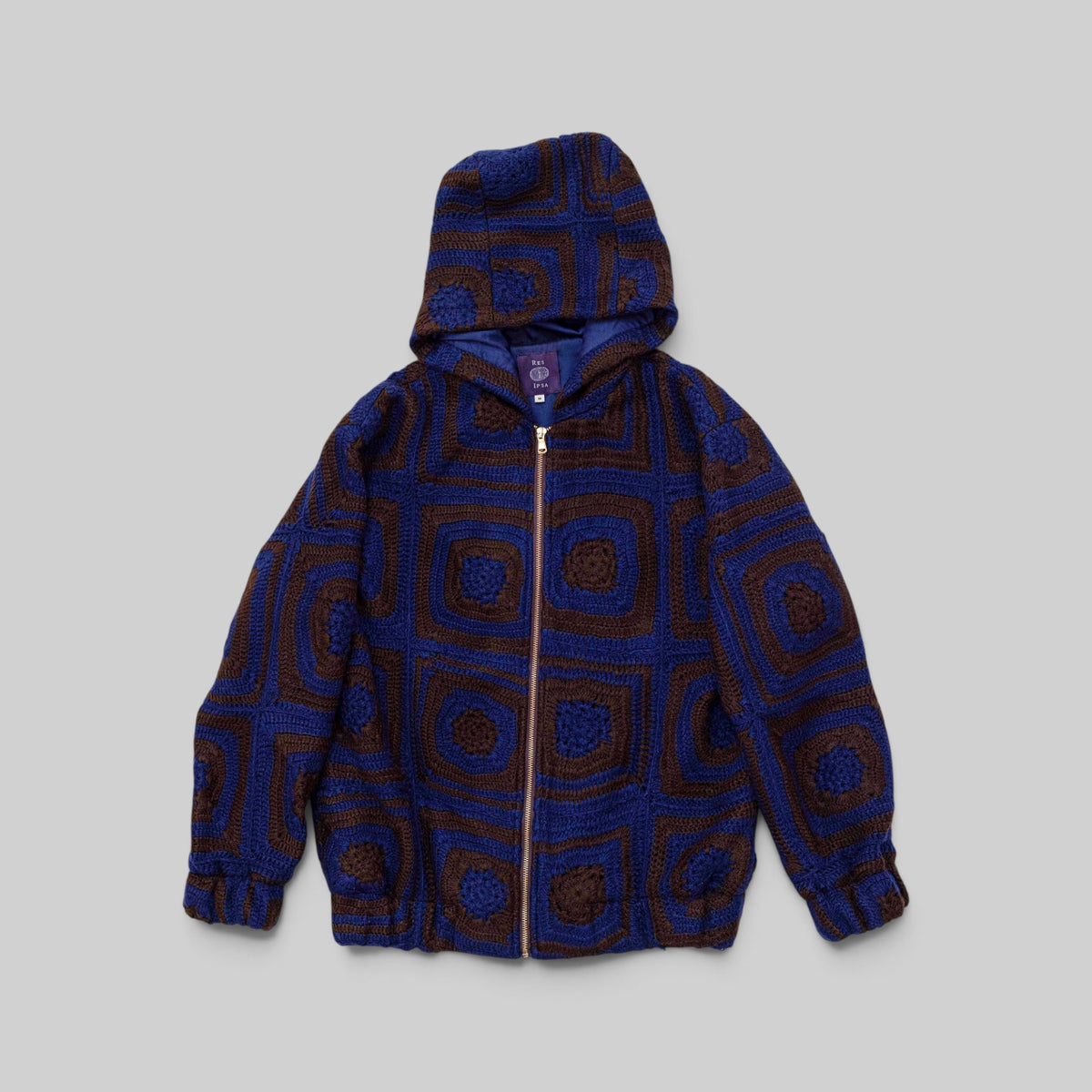 Sweat à capuche en crochet