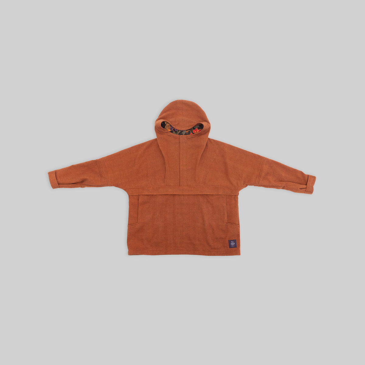 Veste anorak tissée à la main