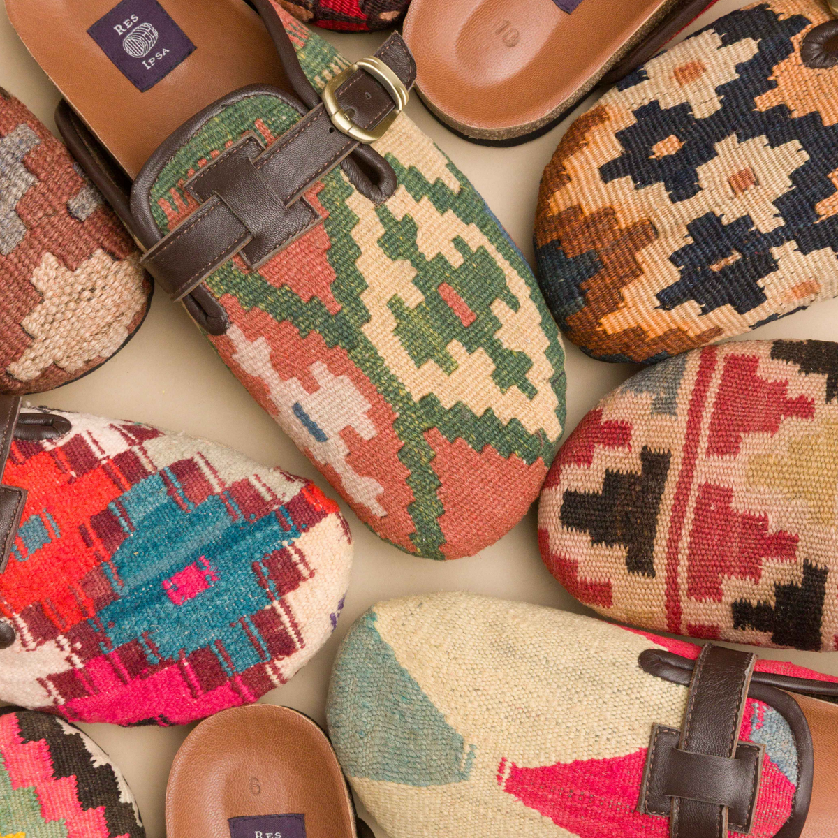 Men's Kilim Clog Size 44