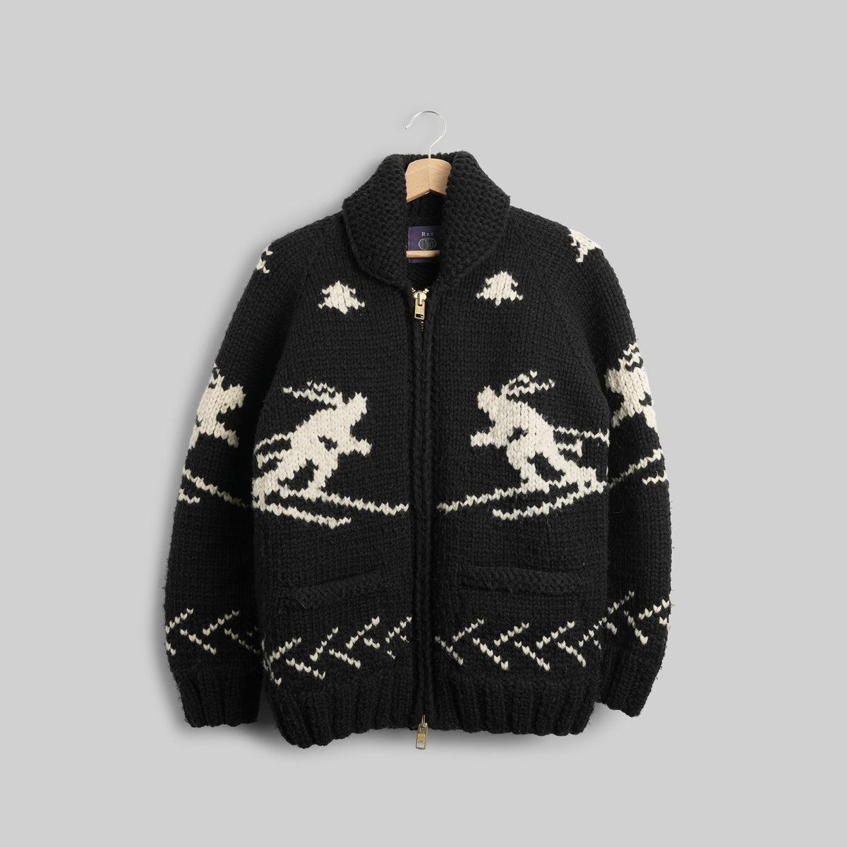 Skier Cowichan Sweater