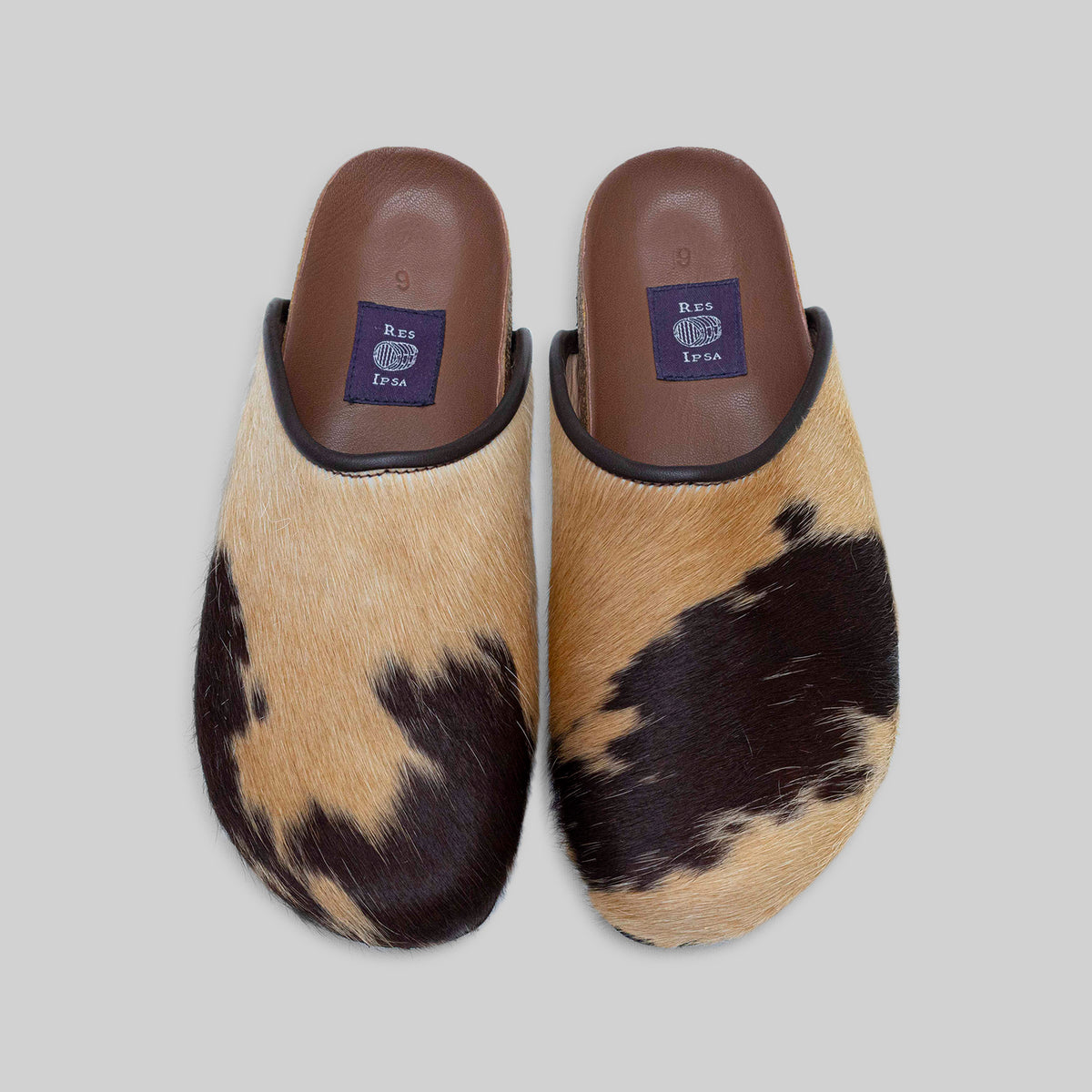 Cowhide Clog Size 36