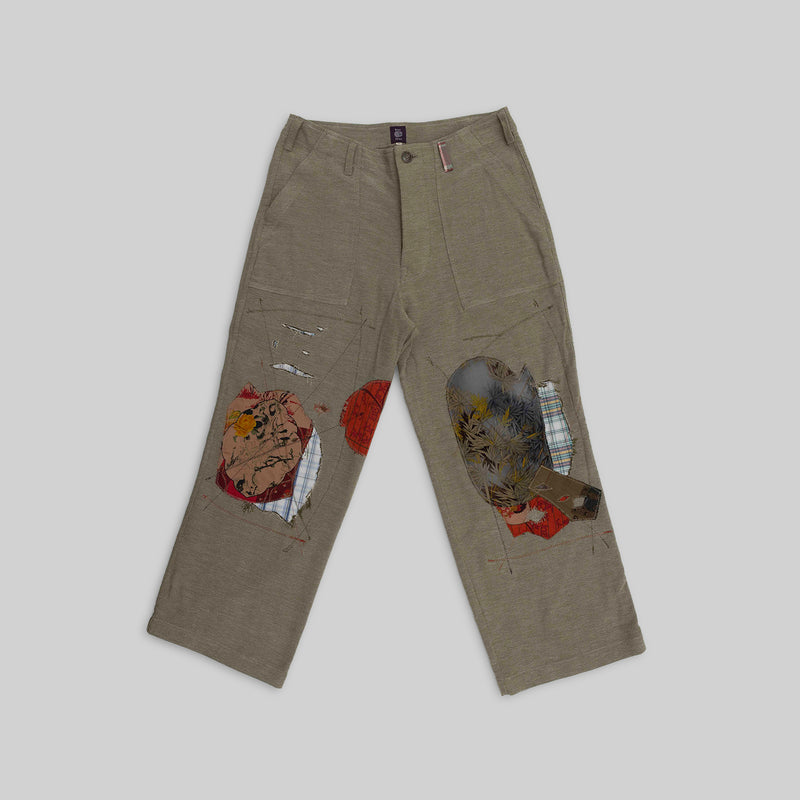 Handwoven Patched Pants