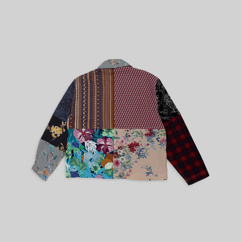 Patchwork Zip Jacket