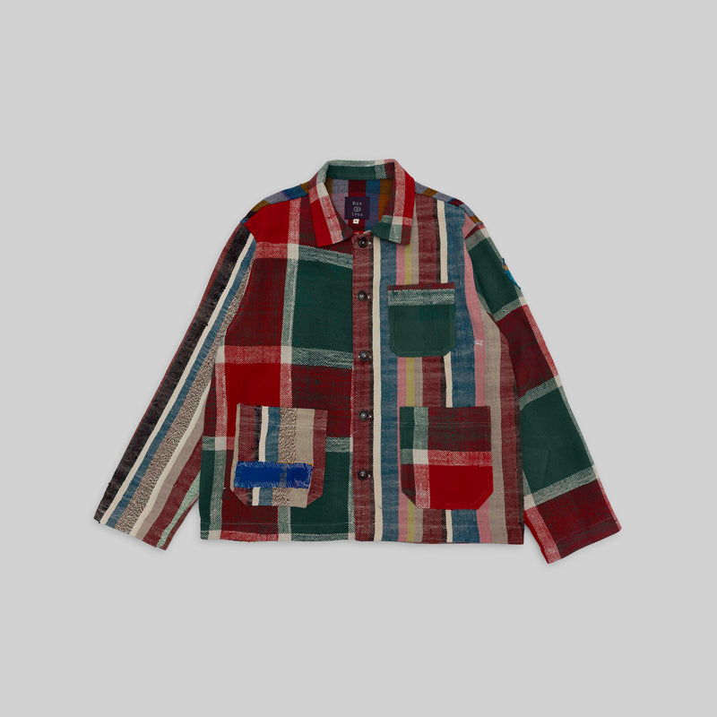chemise de travail tissée à la main
