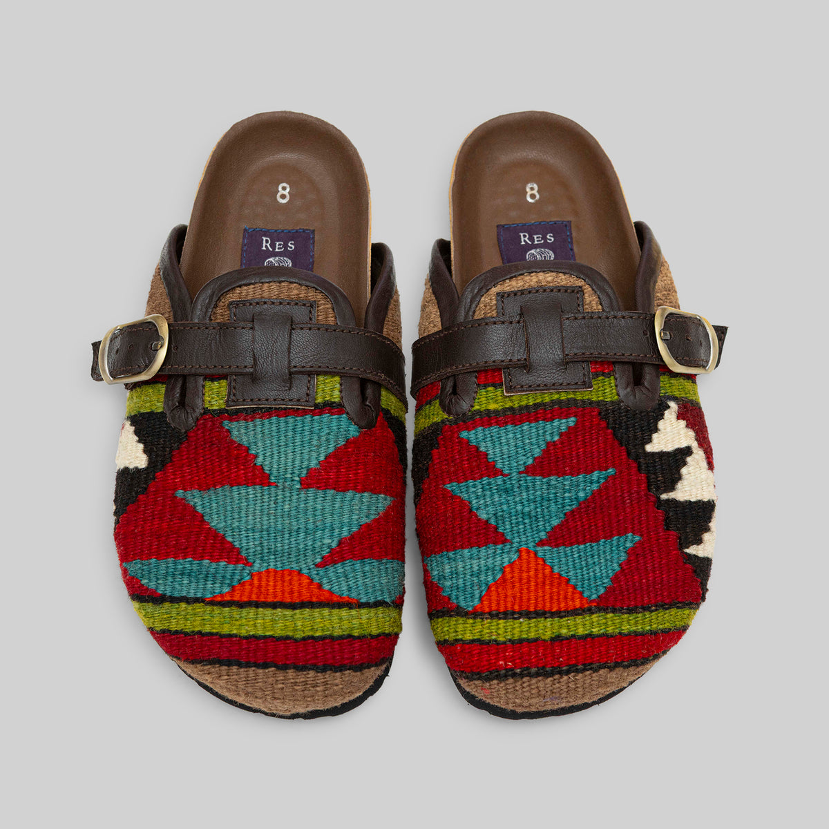 Women's Kilim Clog Size 38