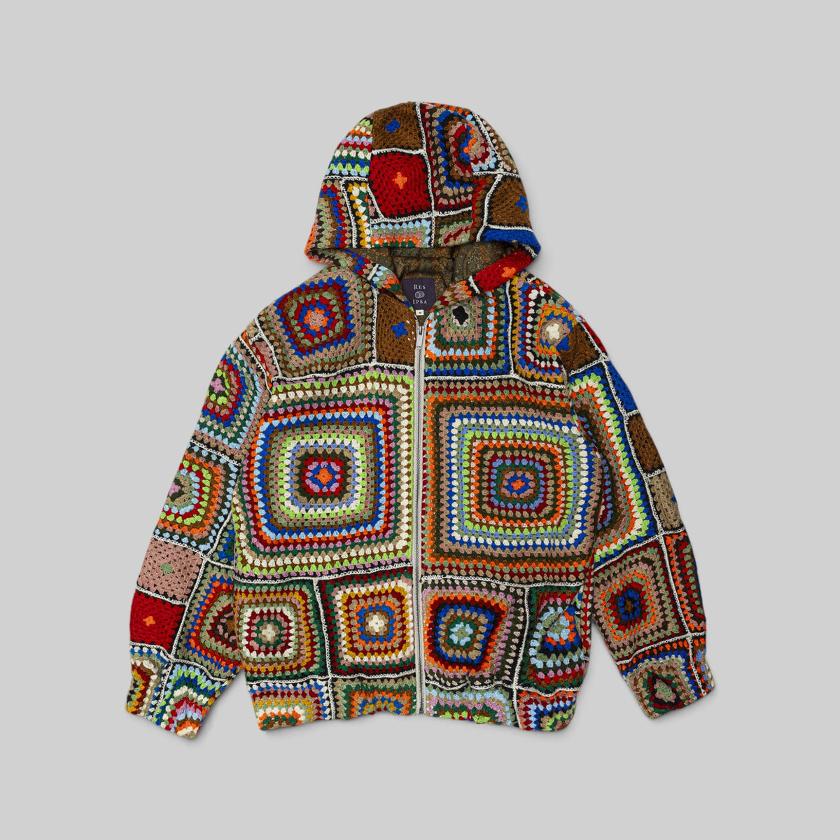 Sweat à capuche en crochet