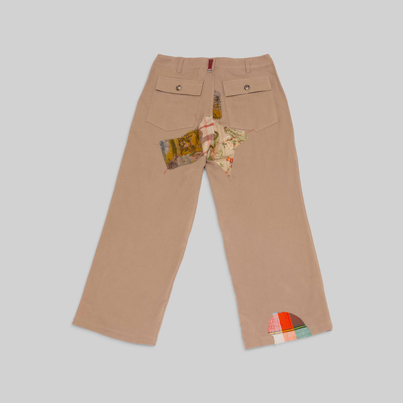 Handwoven Patched Pants