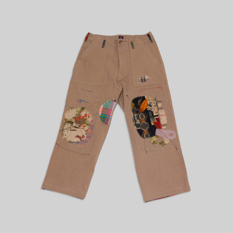 Handwoven Patched Pants