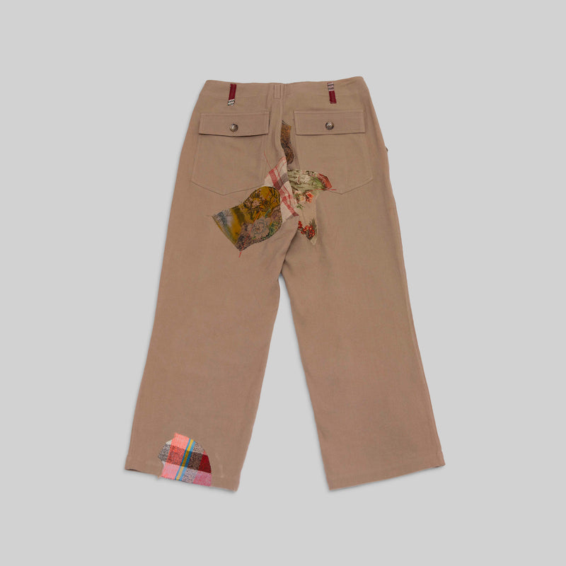 Handwoven Patched Pants