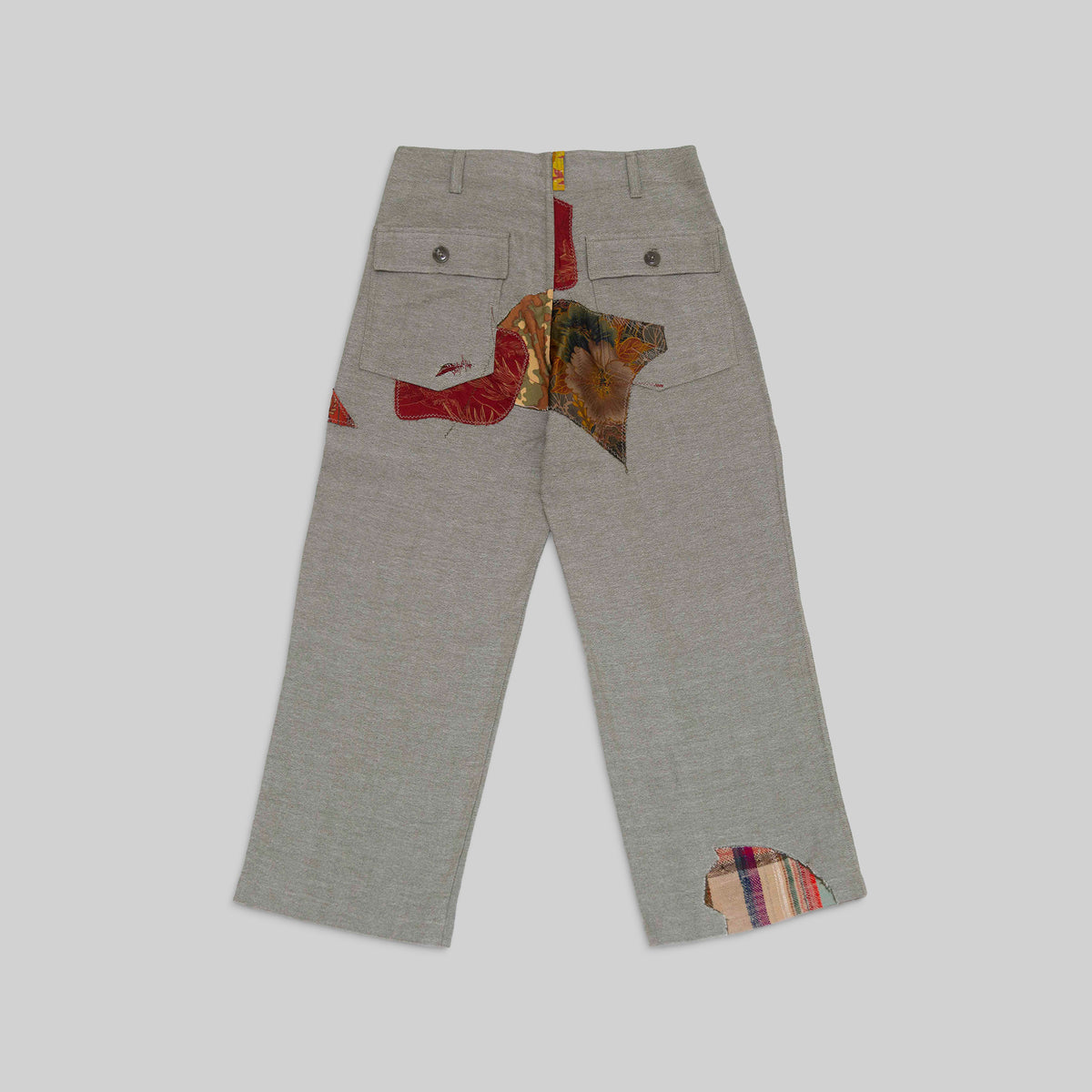 Handwoven Patched Pants
