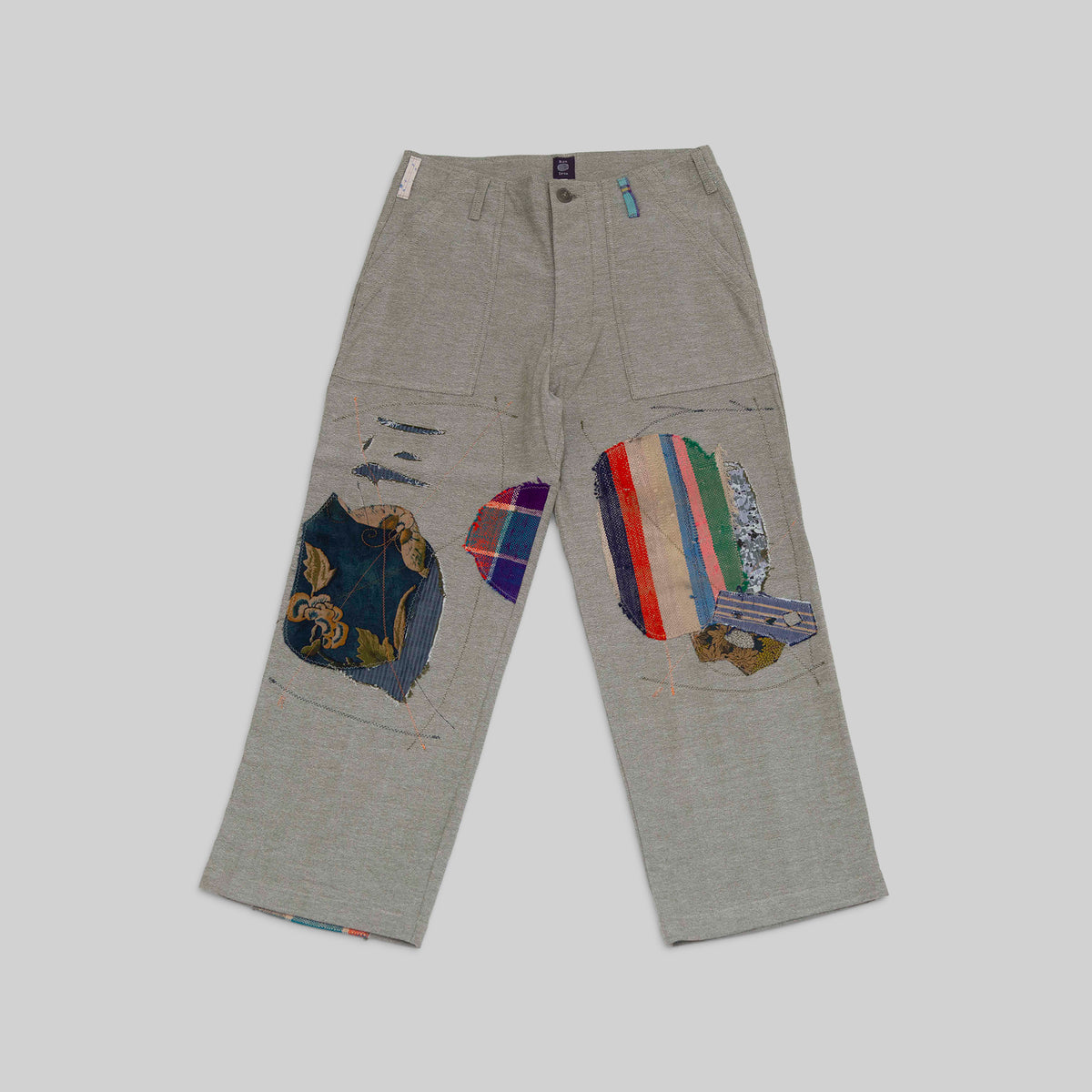 Handwoven Patched Pants