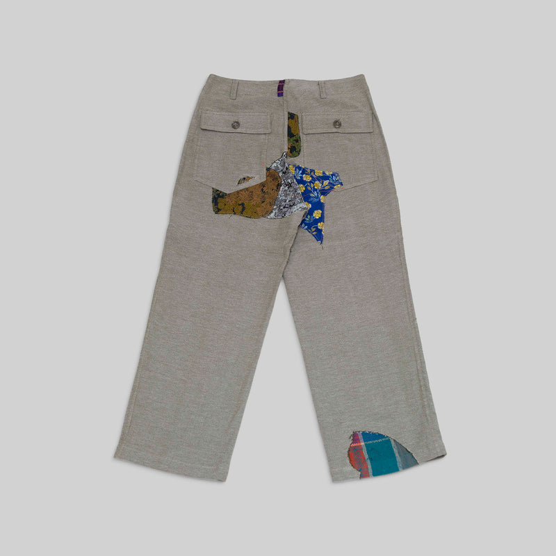 Handwoven Patched Pants
