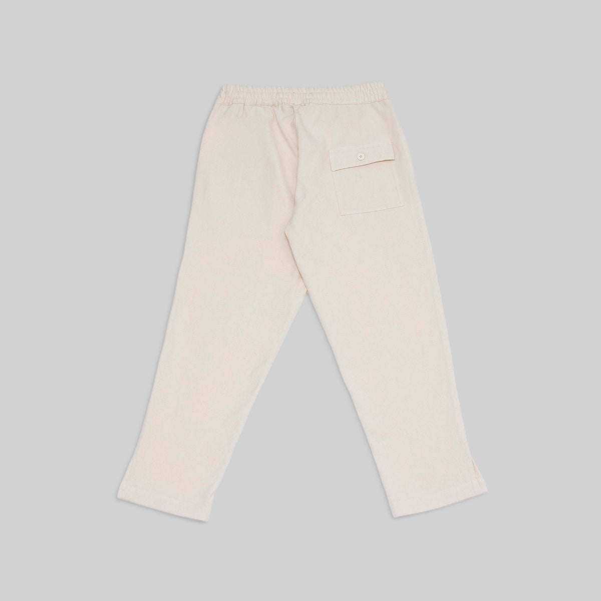 Handwoven Ecru Pants