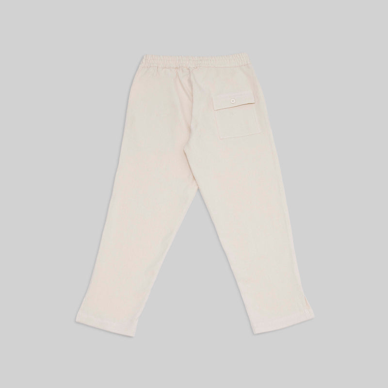 Handwoven Ecru Pants