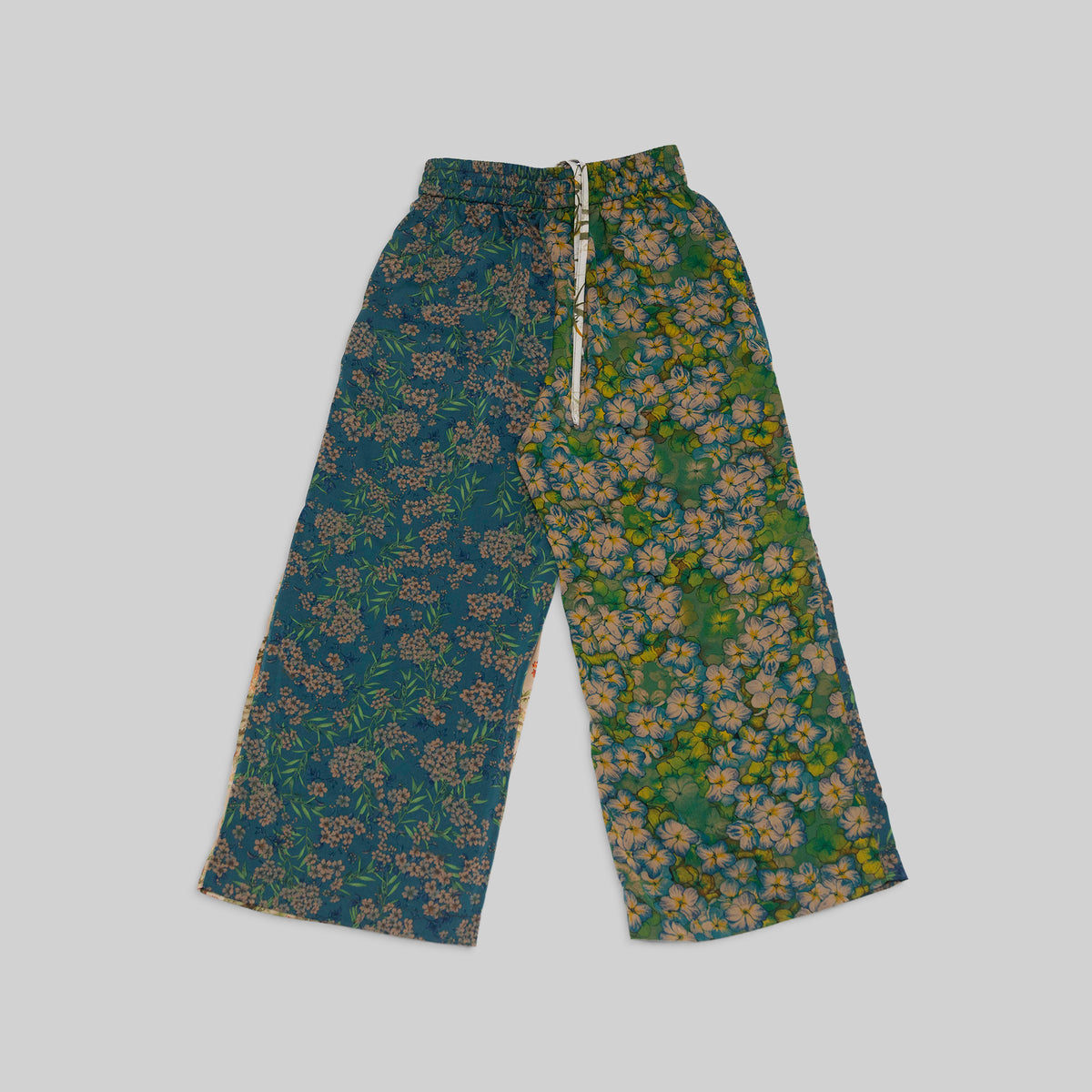 Silk Wide Leg Pants