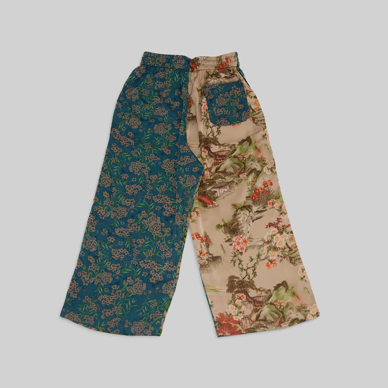 Silk Wide Leg Pants