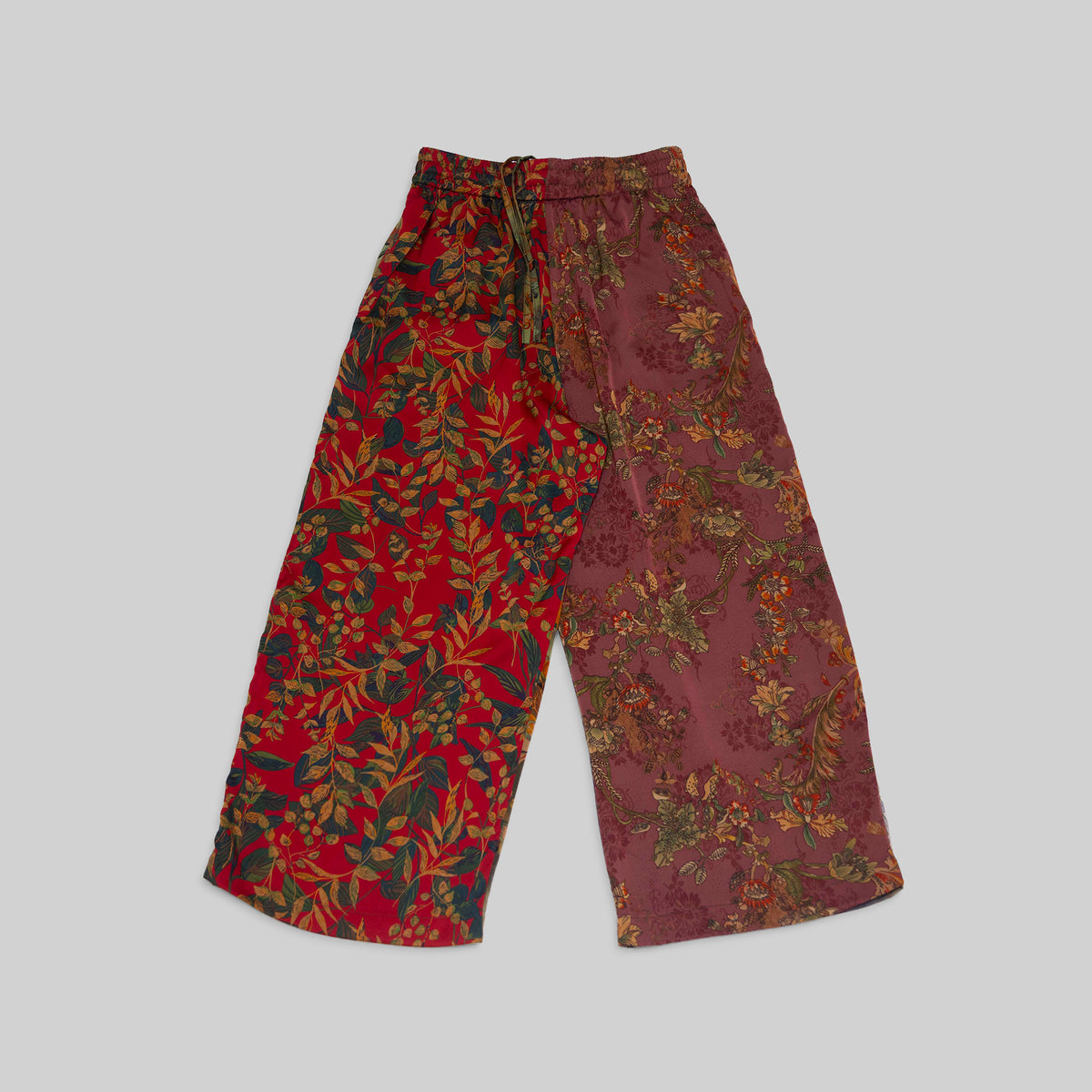 Silk Wide Leg Pants