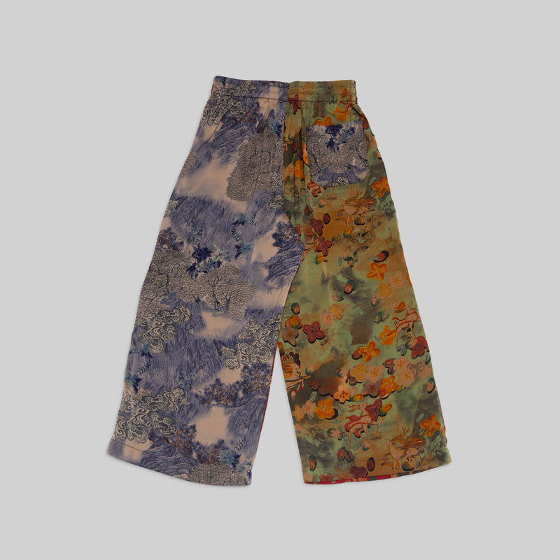 Silk Wide Leg Pants