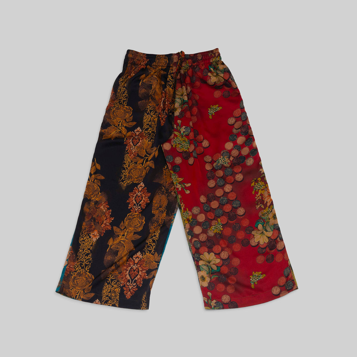 Silk Wide Leg Pants