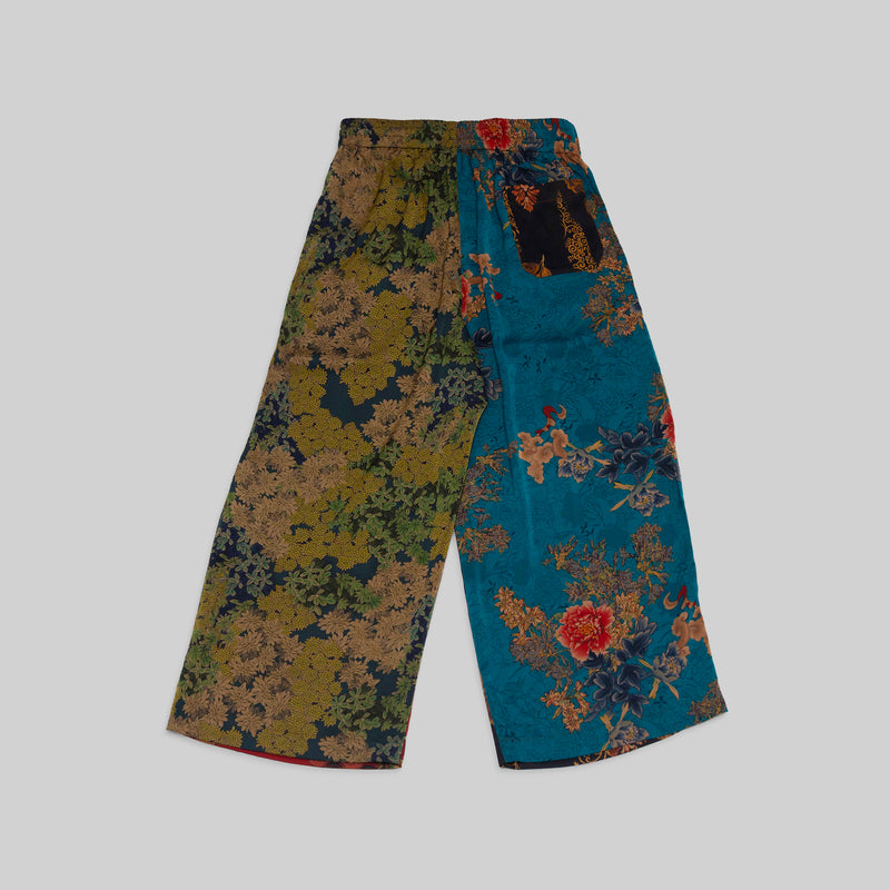 Silk Wide Leg Pants