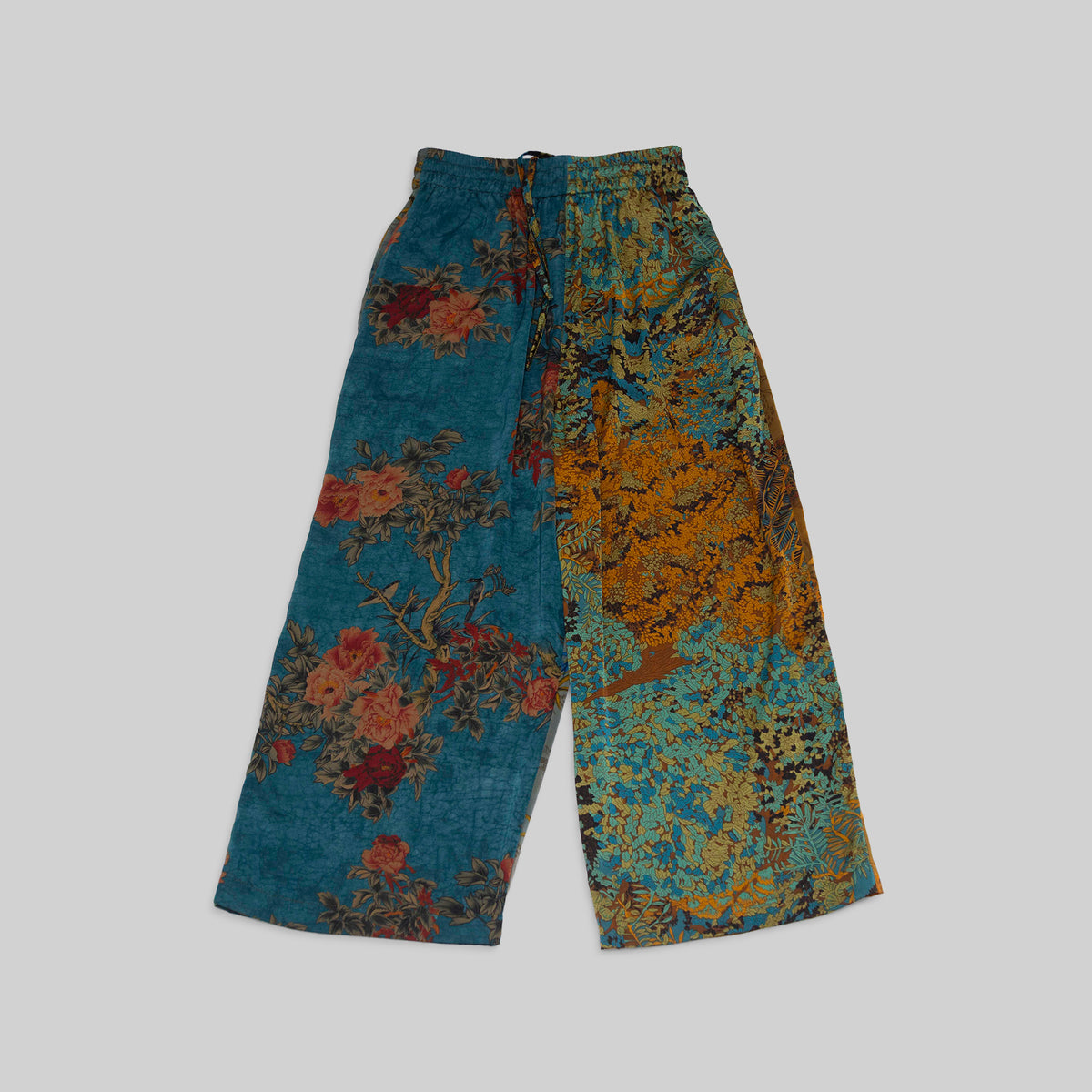 Silk Wide Leg Pants
