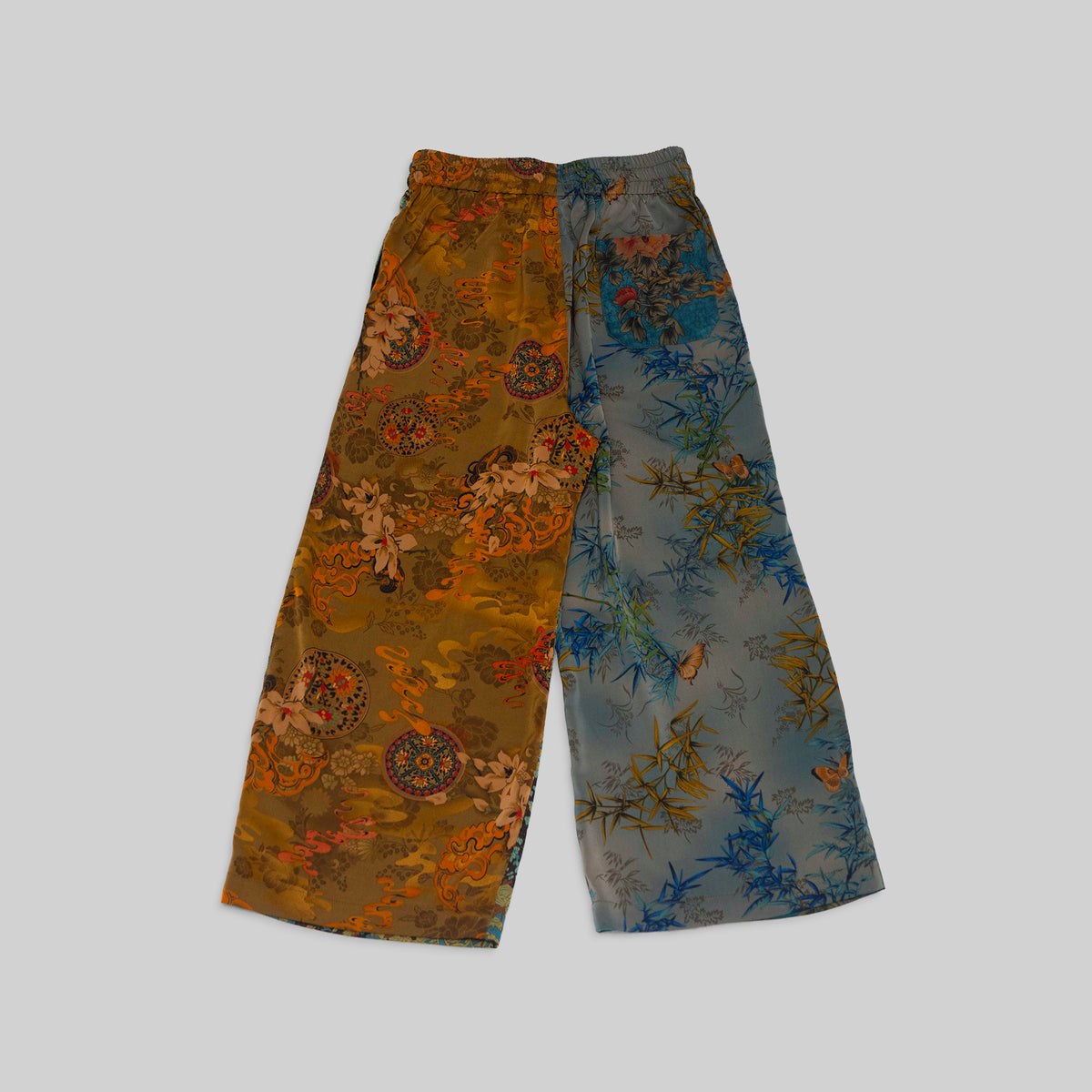 Silk Wide Leg Pants