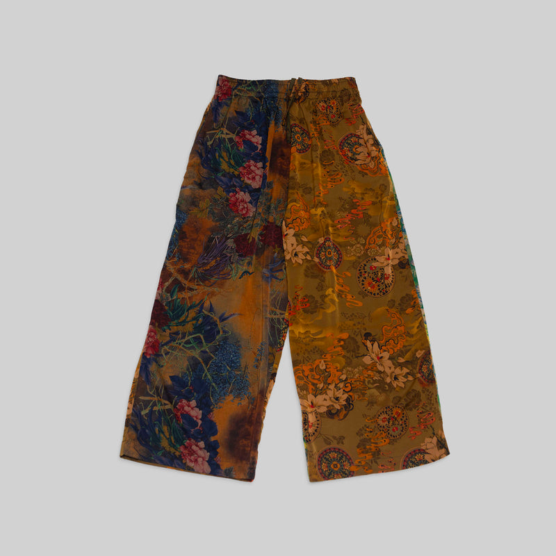 Silk Wide Leg Pants
