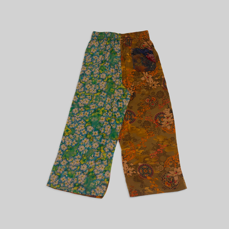 Silk Wide Leg Pants