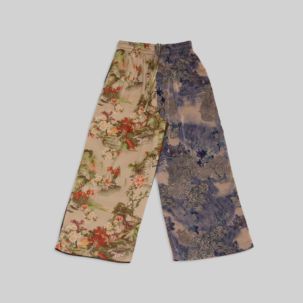 Silk Wide Leg Pants