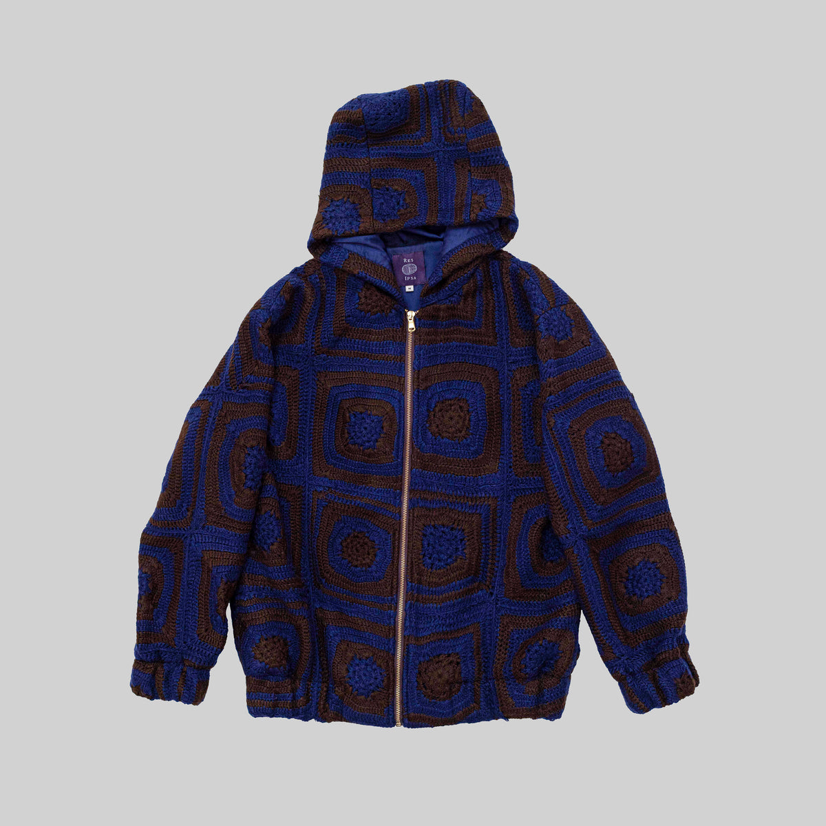 Sweat à capuche en crochet