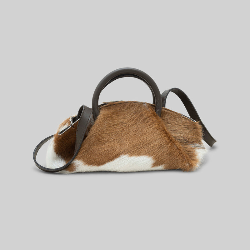 Sac en cuir de vachette petit format — Point de vente
