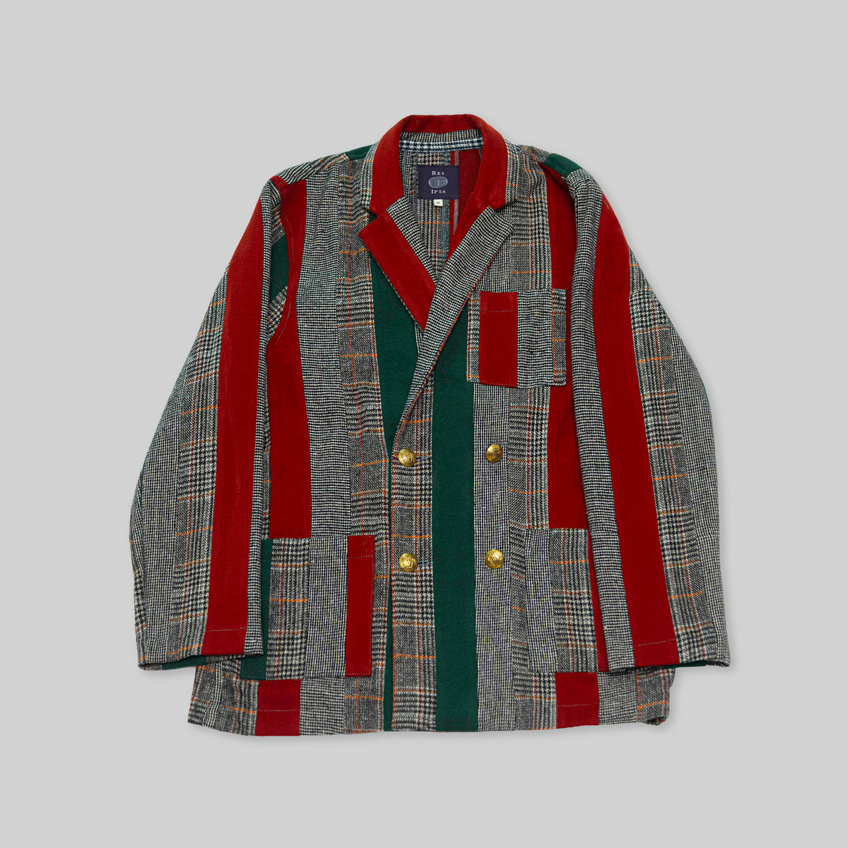 Wool Double Breasted Jacket