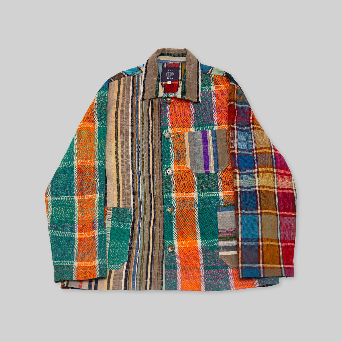 chemise de travail tissée à la main