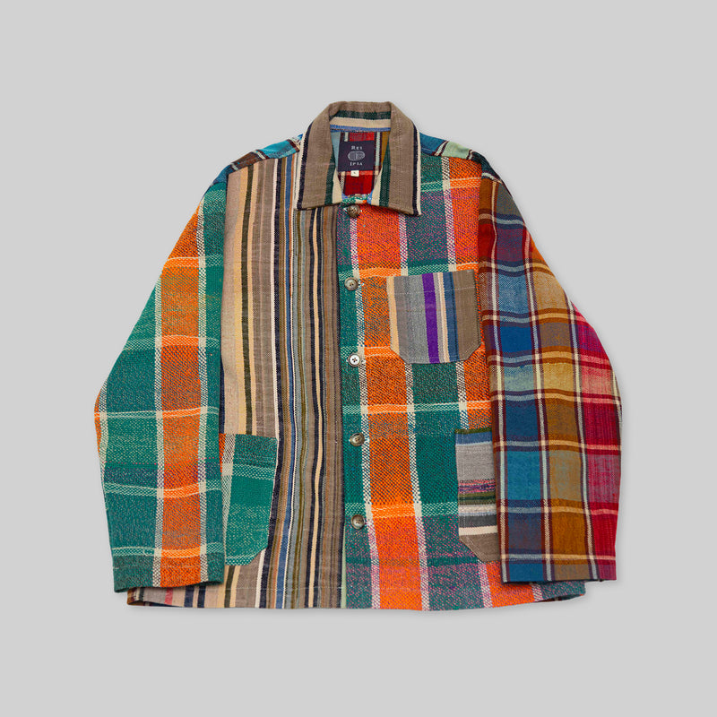 chemise de travail tissée à la main