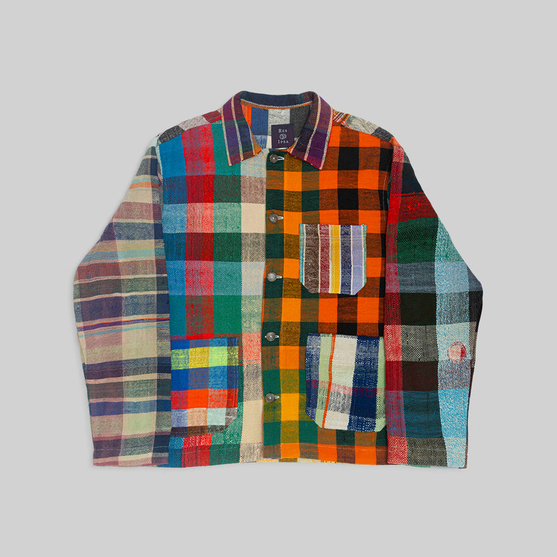 chemise de travail tissée à la main