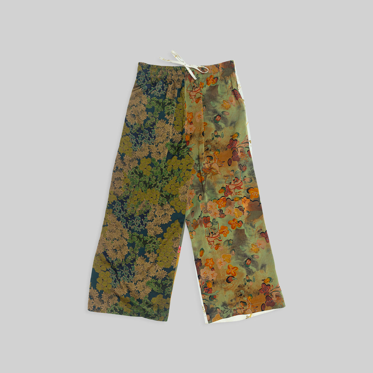 Silk Wide Leg Pants