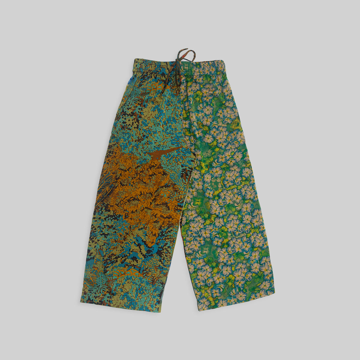 Silk Wide Leg Pants