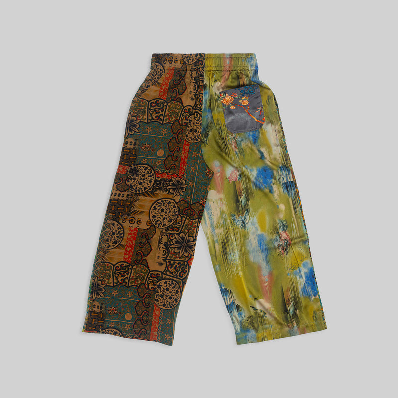 Silk Wide Leg Pants