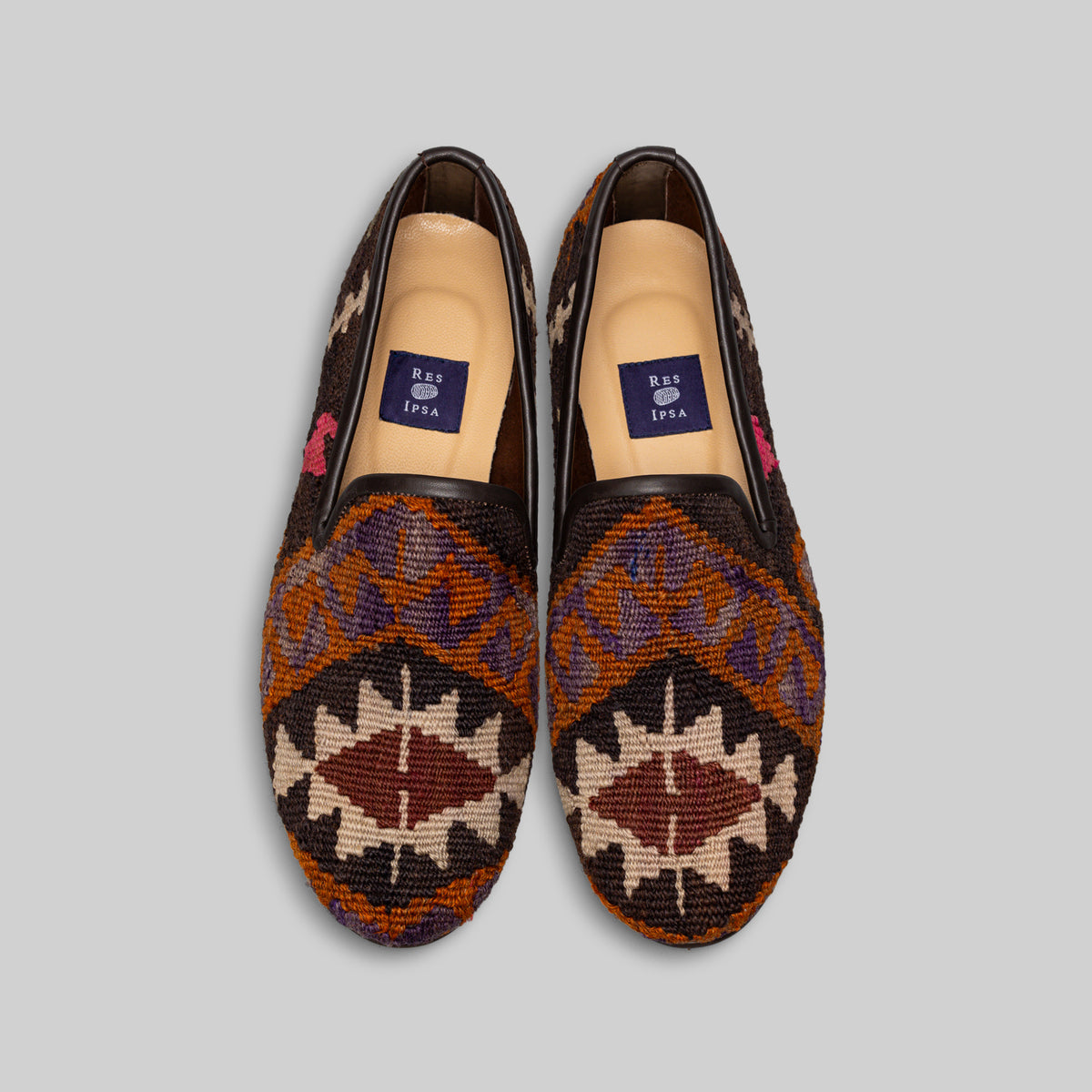 Mocassin Kilim pour homme, pointure 45
