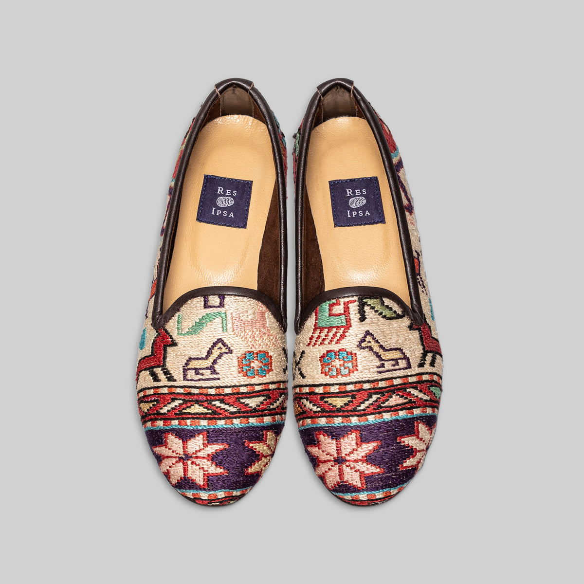 Mocassin Kilim pour femme, pointure 38