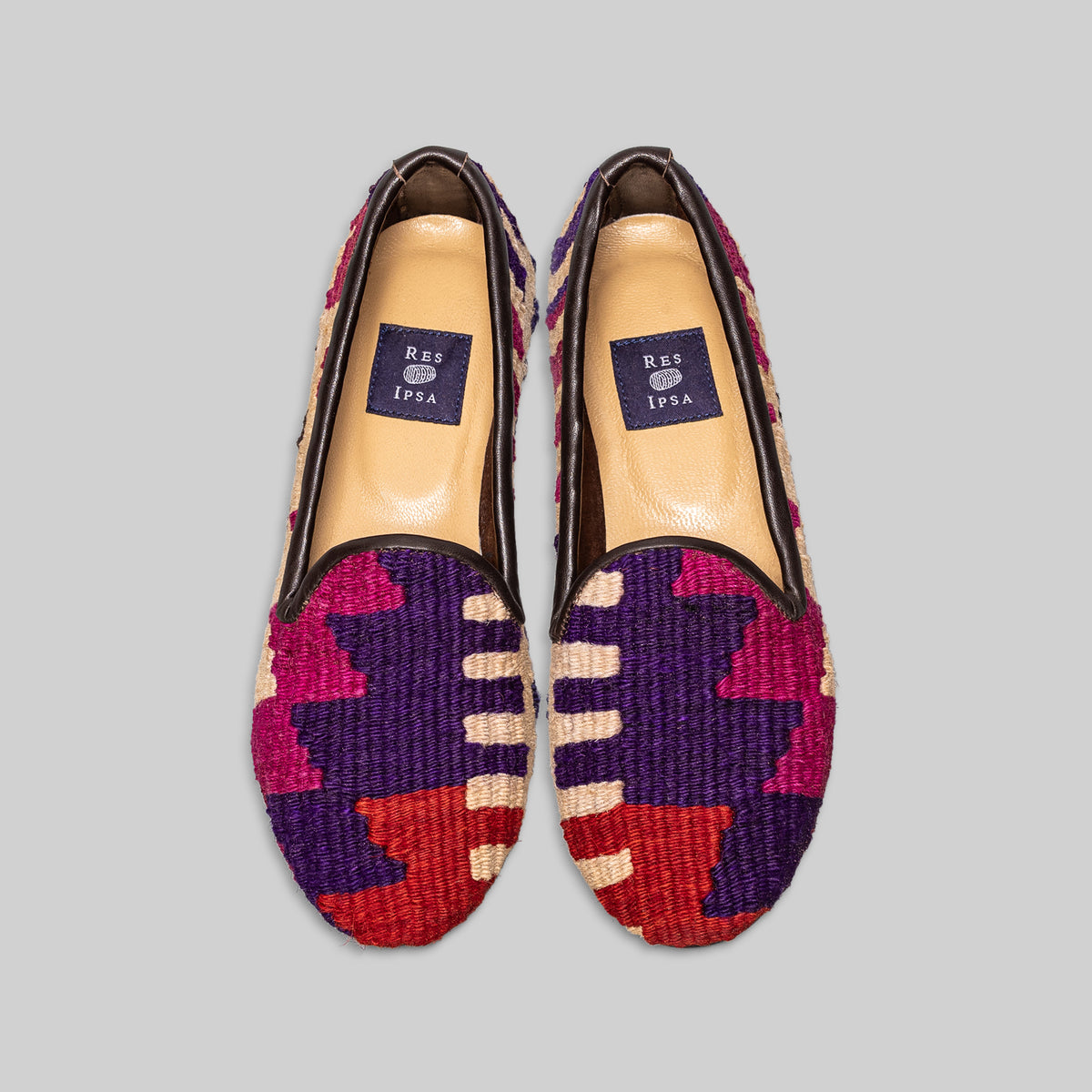 Mocassin Kilim pour femme, pointure 37