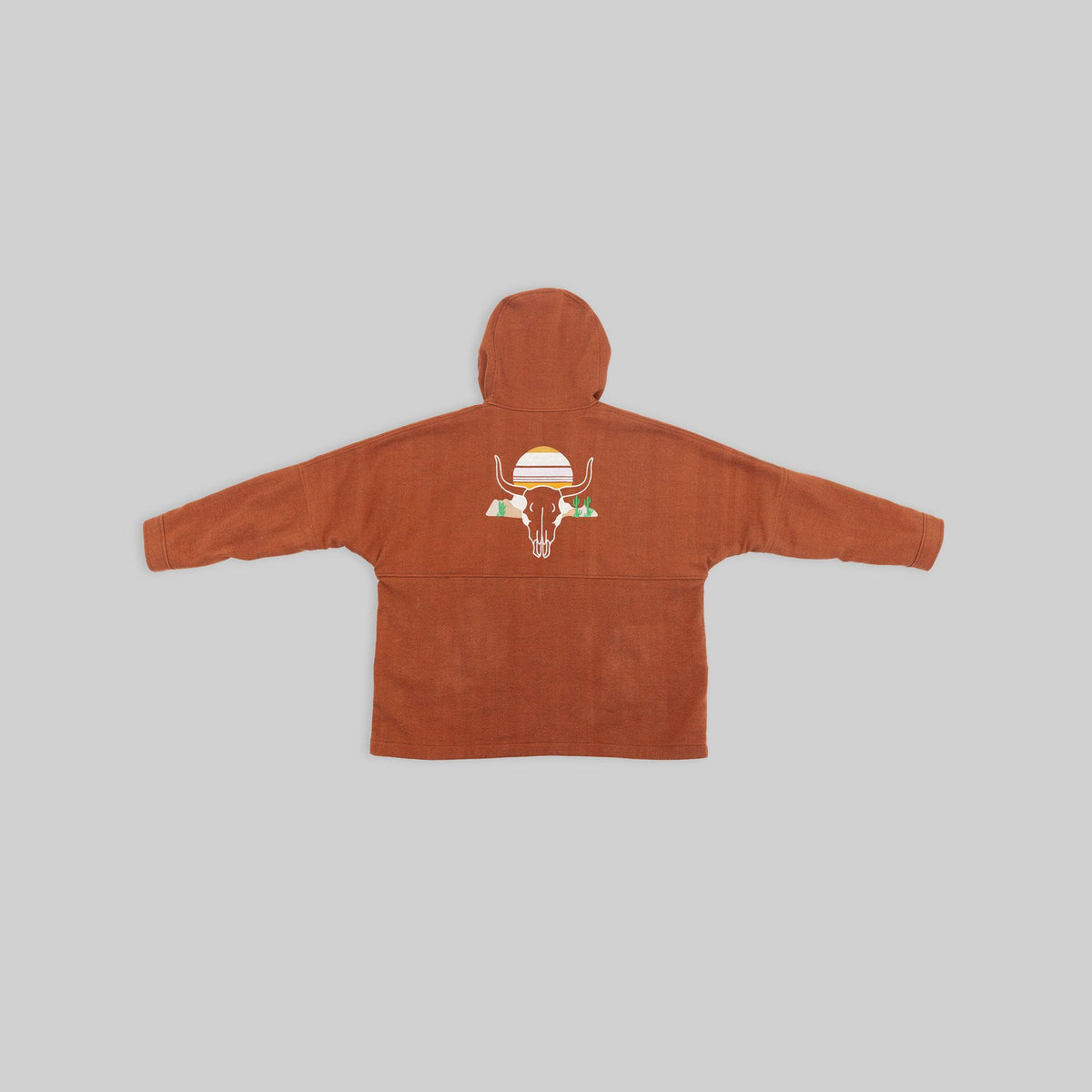 Veste anorak tissée à la main