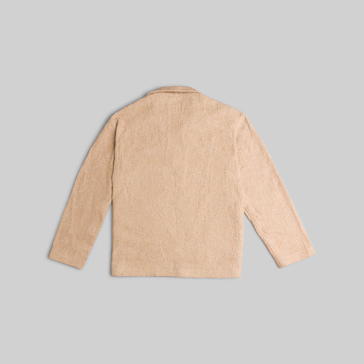 Handwoven Beige Workshirt