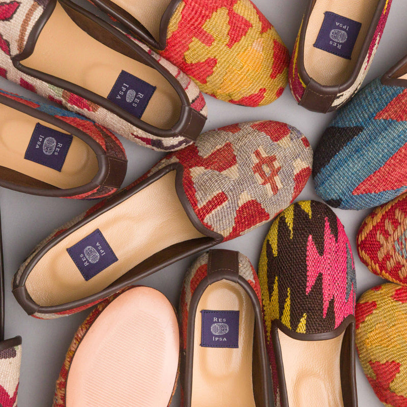 Mocassin Kilim pour femme, pointure 38