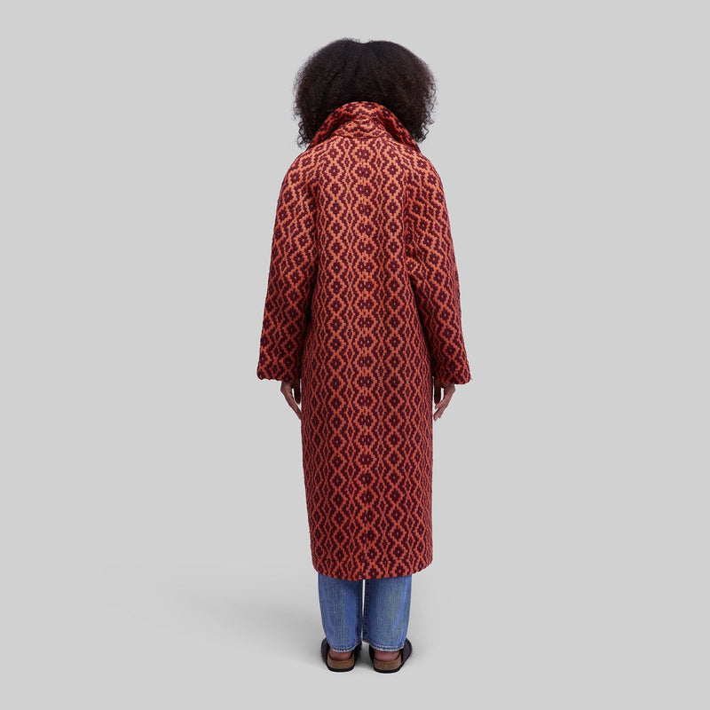 Manteau tissé à la main