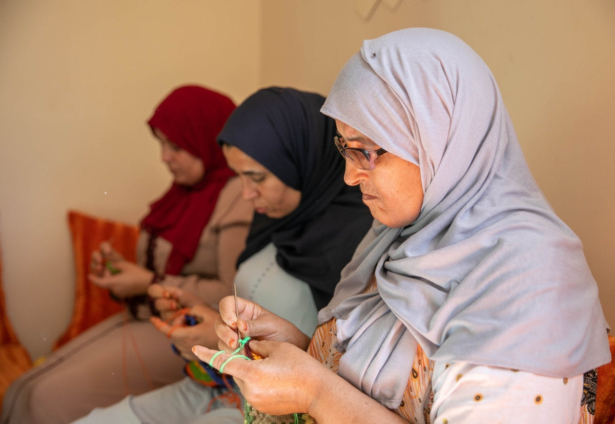 Sweat à capuche en crochet